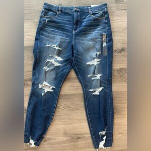 American Eagle Dark Wash Curvy Dream Jeans Size 20L